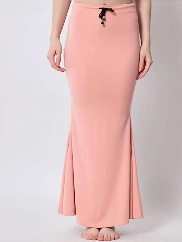 Glamwiz Slim Fit Saree Shapewear - Pink – Glamwiz India