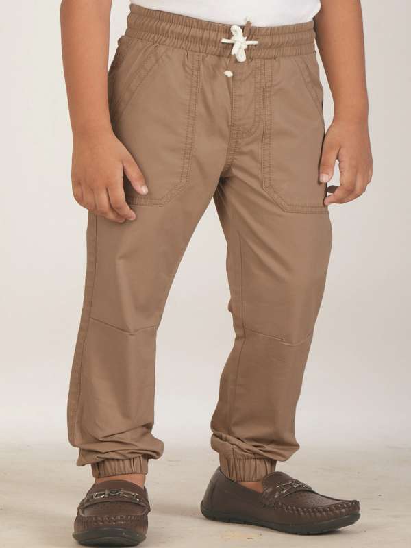Allen Solly Junior Bottoms Allen Solly Brown Trousers for Boys at  Allensollycom