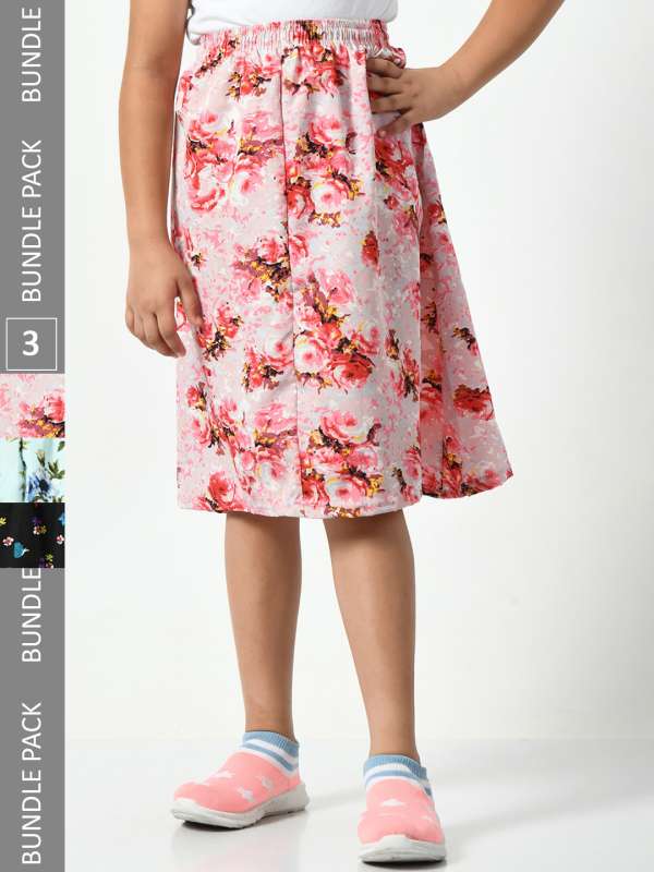 Knee length skirts outlet india