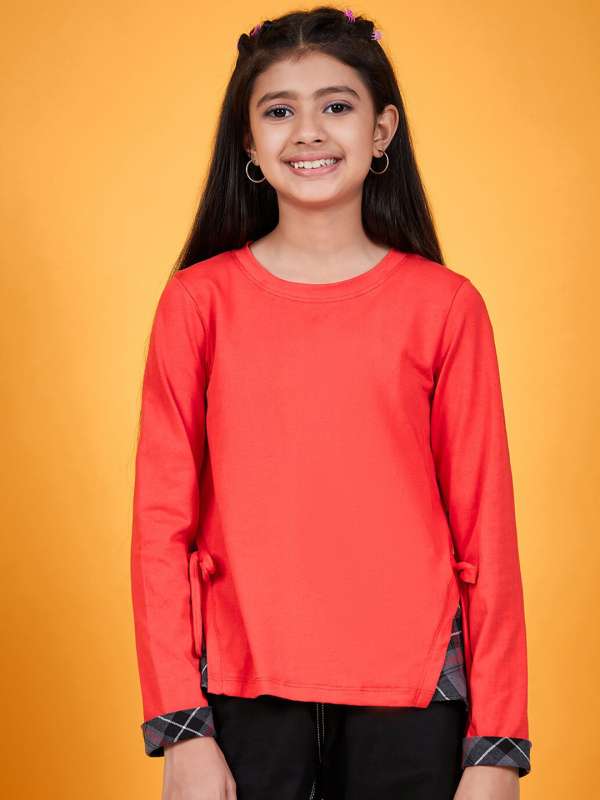 High low top myntra top