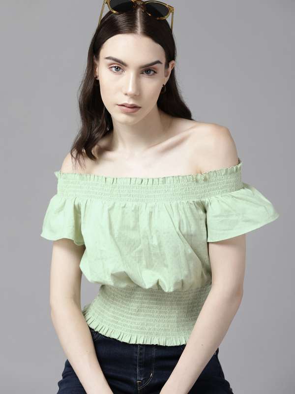 Cold shoulder tops myntra sales