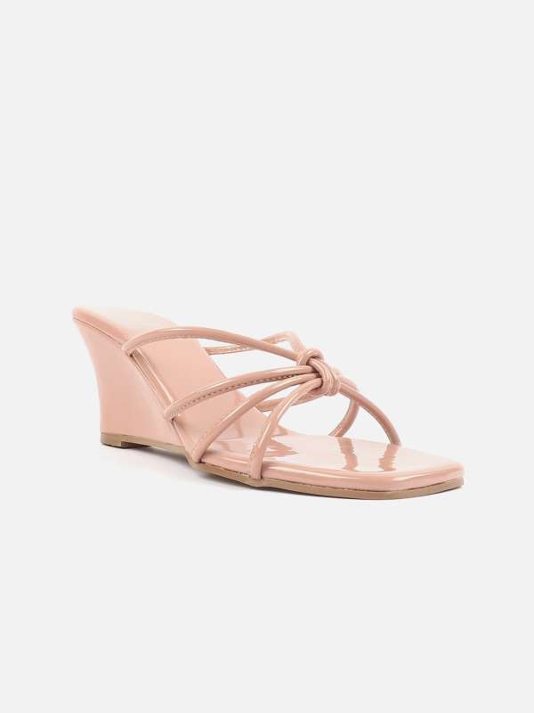Nude coloured hot sale wedges