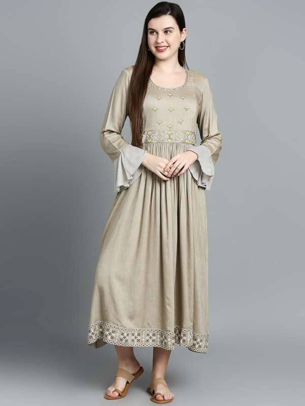 A shape top kurti designs