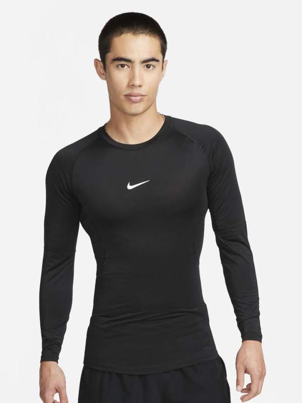 Nike Dri-FIT Track Club Men's Fleece Long-Sleeve Crew Neck Running