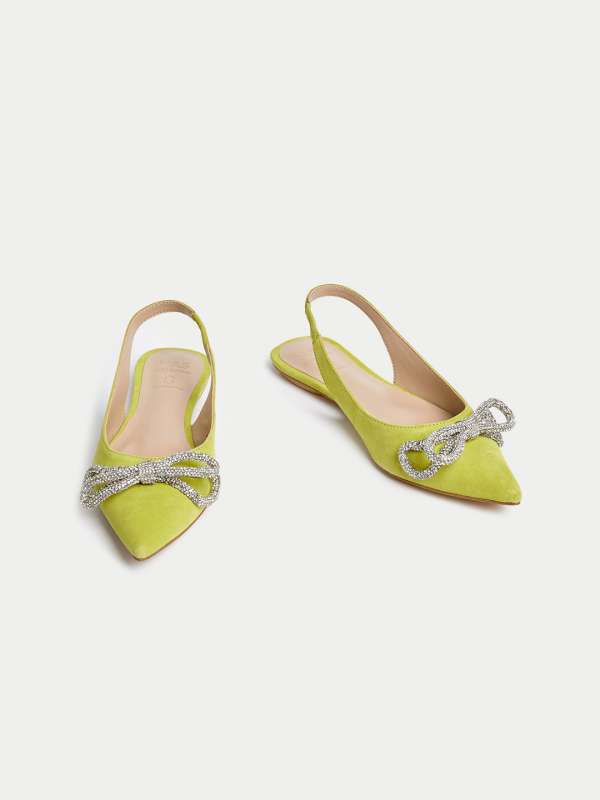 Marks and spencer yellow shoes on sale