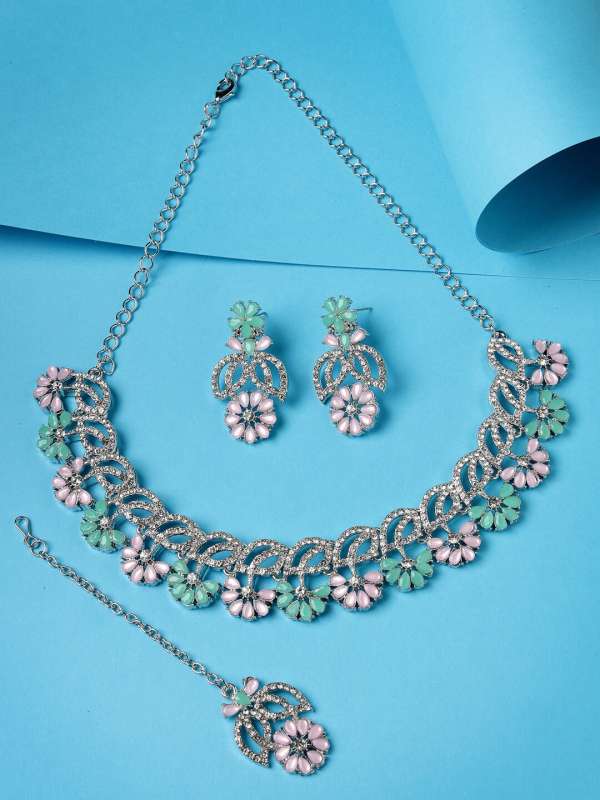 Women Jewellery Estelle Necklace Set Buy Women Jewellery Estelle Necklace Set online in India