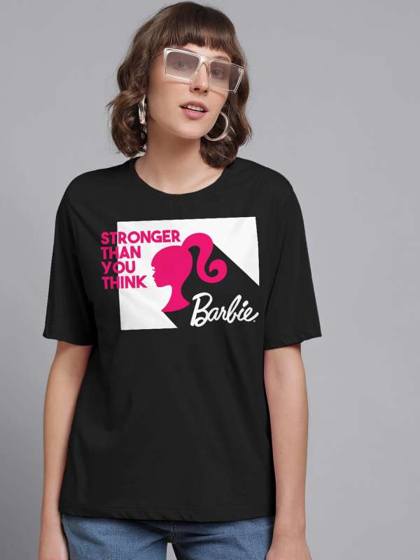 Women Tshirt Barbie Buy Women Tshirt Barbie online in India