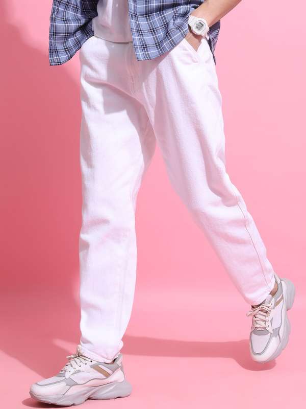 Ankle length pants mens jeans sale