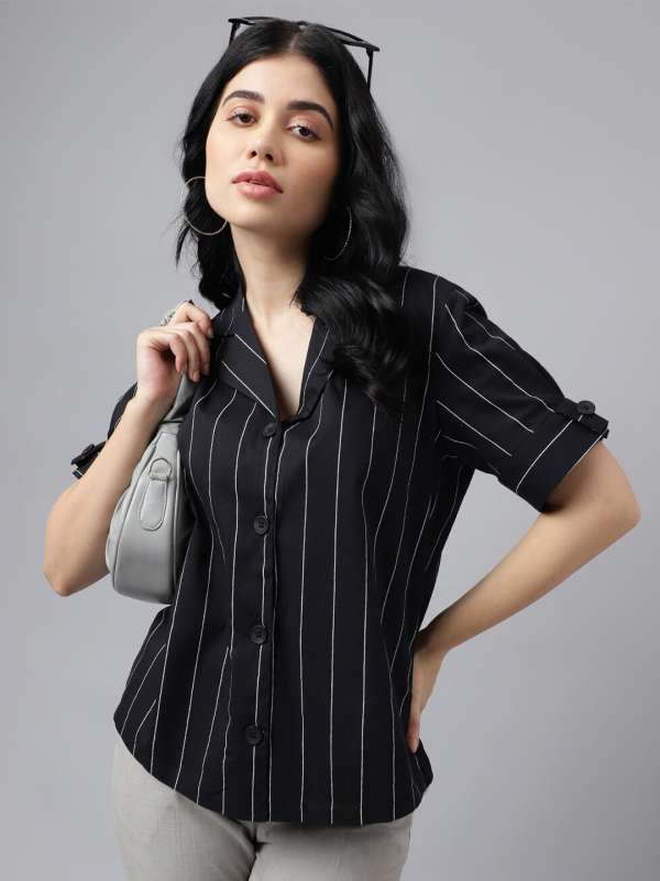 Black formal top online outlet