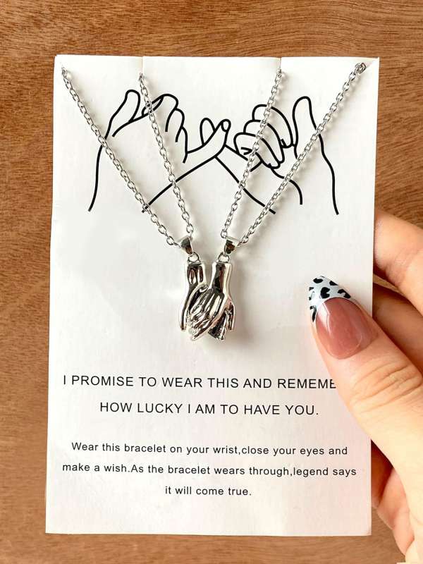 Couple chain silver hot sale