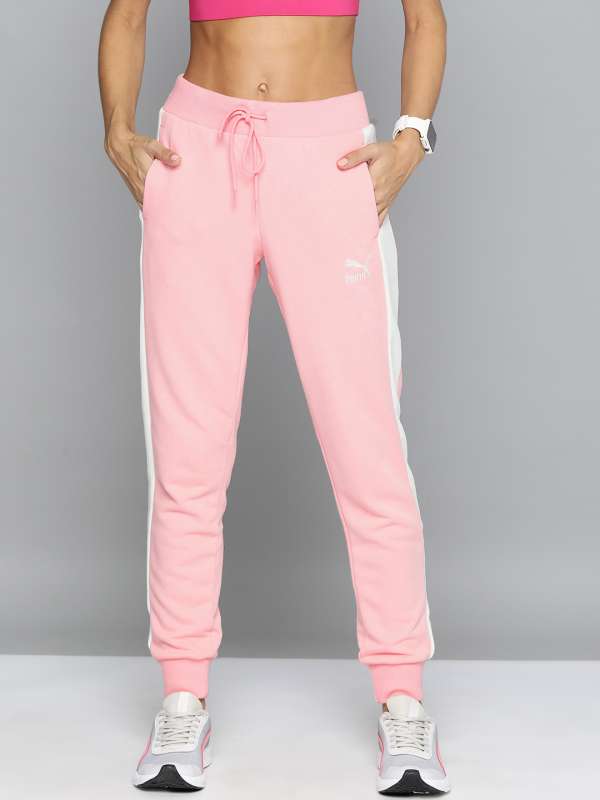 Buy Puma Pink Brand Love TR Regular Fit Joggers for Women Online