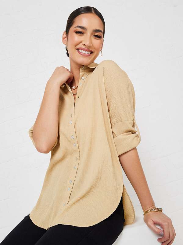 Buy Long Shirts for Women Online in India Myntra