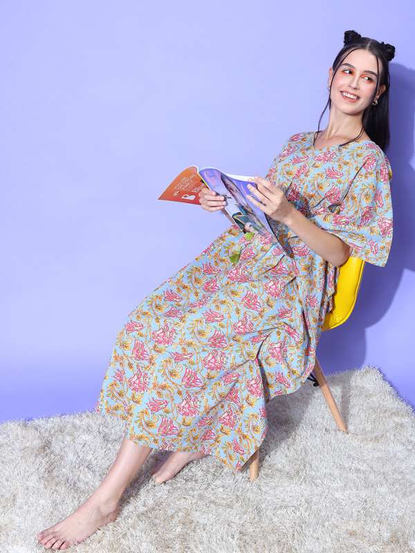 Jnx Valentine Front Open Night Suits Catalog Lowest Price