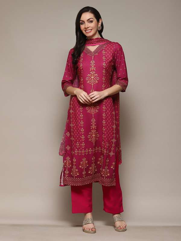 Biba unstitched dress top materials
