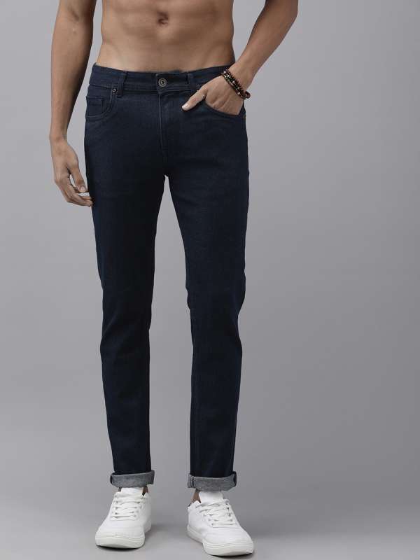 Buffalo Men Mid Rise Slim Fit Jeans Blue Buy Buffalo Men Mid