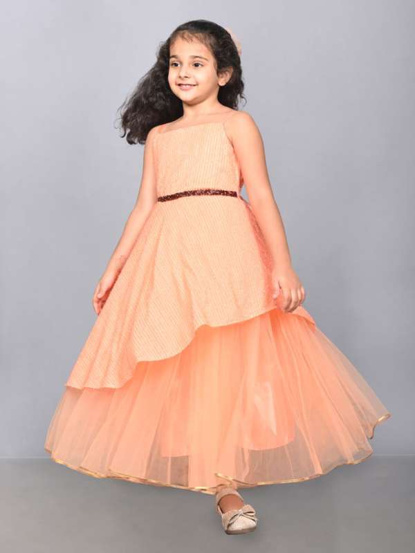 Orange Kids Party Dresses Girls Daffodils Buy Orange Kids Party