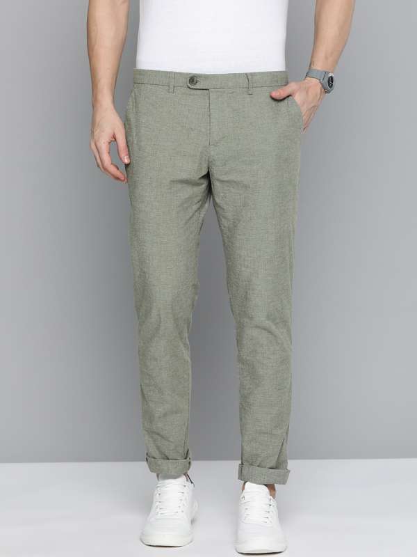 Indian terrain linen outlet trousers