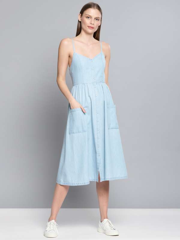 one piece dress jeans