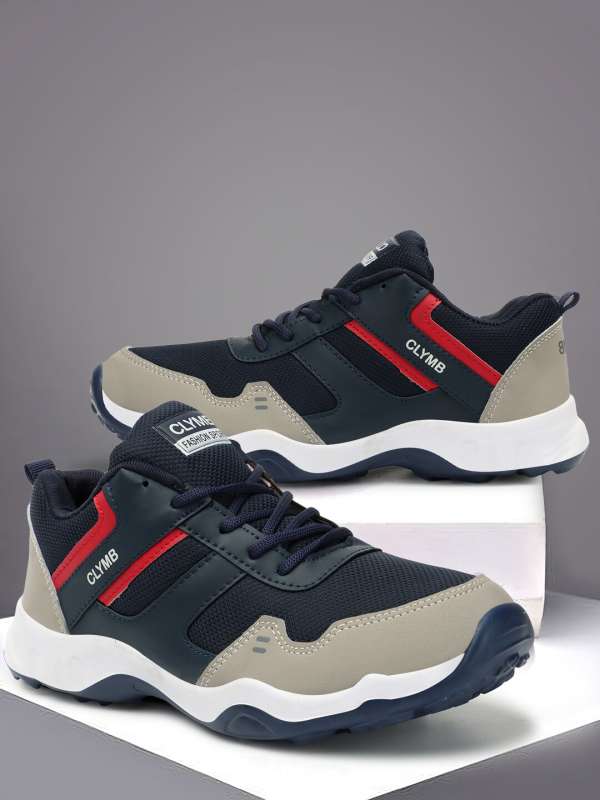 Clymb men's black store running sports shoes
