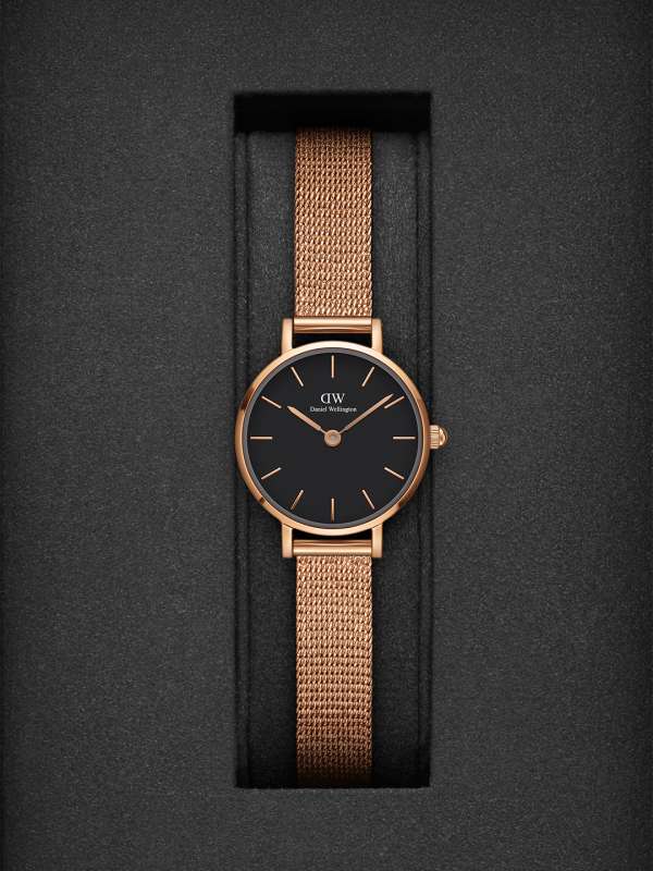 Daniel wellington hotsell black watch womens