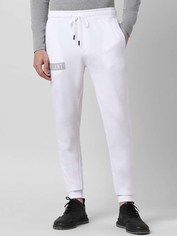 MENS QUICK DRY CRICKET TRACKPANTS TS 500 MM WHITE