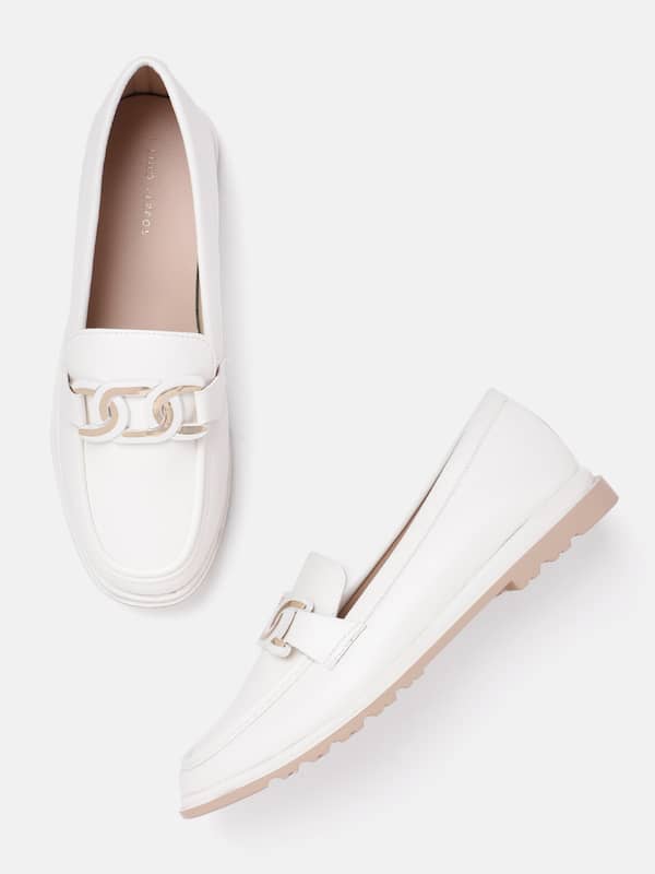 The Bag Beige Cracked Patent Leather Slippers - Niutrack.com