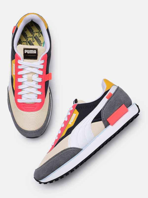 Cream puma online shoes
