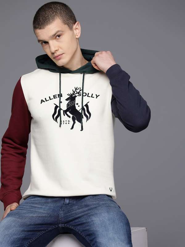Allen Solly Men's Casual Zipper Sweatshirt - Price History