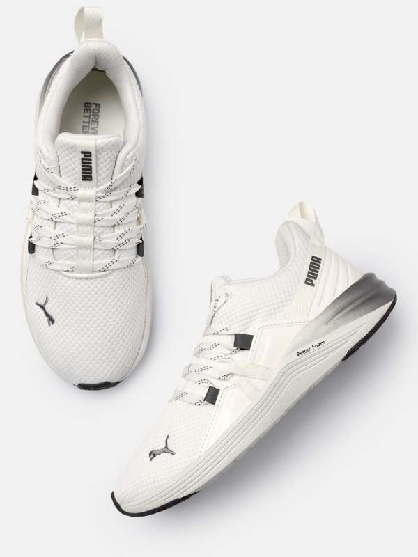 Puma sports white shoes new arrivals