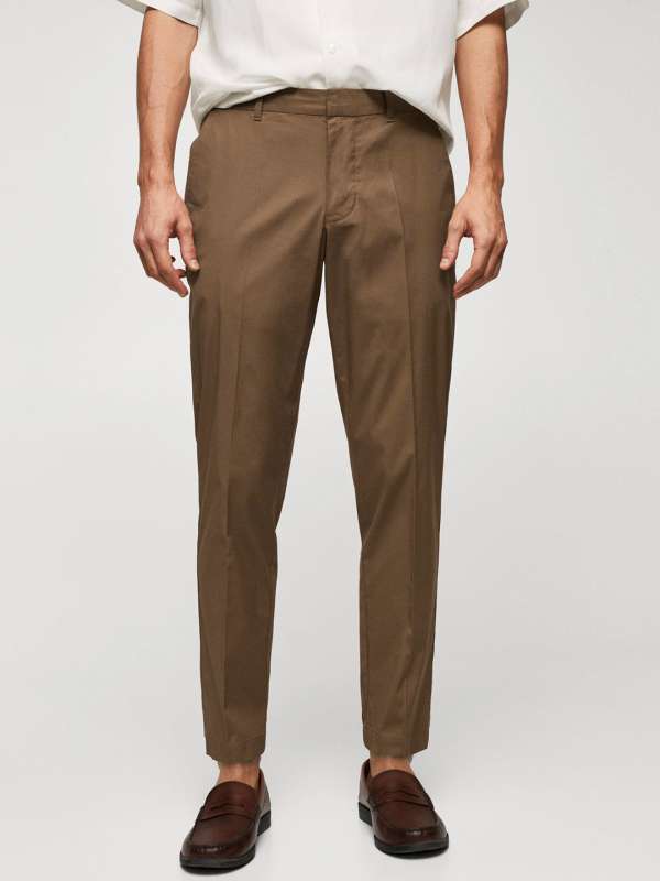 Ambrosi Napoli Mens Singlepleat Wool Trouser Pants In Gray  ModeSens in  2023  Trouser pants Pants Formal men outfit