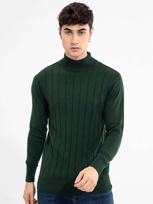 Turtle neck outlet sweaters men black