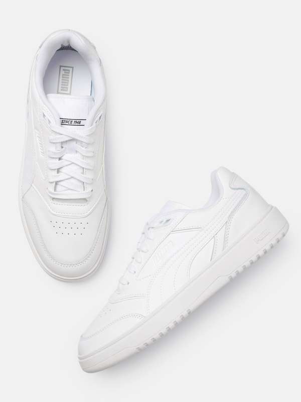 Puma white on sale sneakers myntra