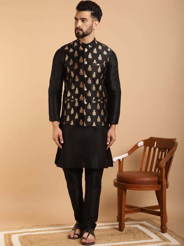 Buy Kurta Pajama with Jacket Online in India Myntra