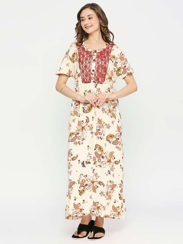 Night dress online myntra best sale