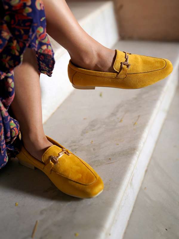 Yellow Loafers Buy Yellow Loafers online in India