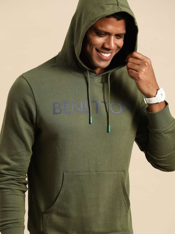 Benetton shop sweatshirt mens