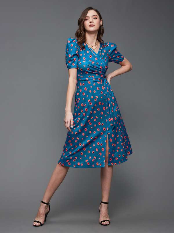 Misses midi length sales dresses