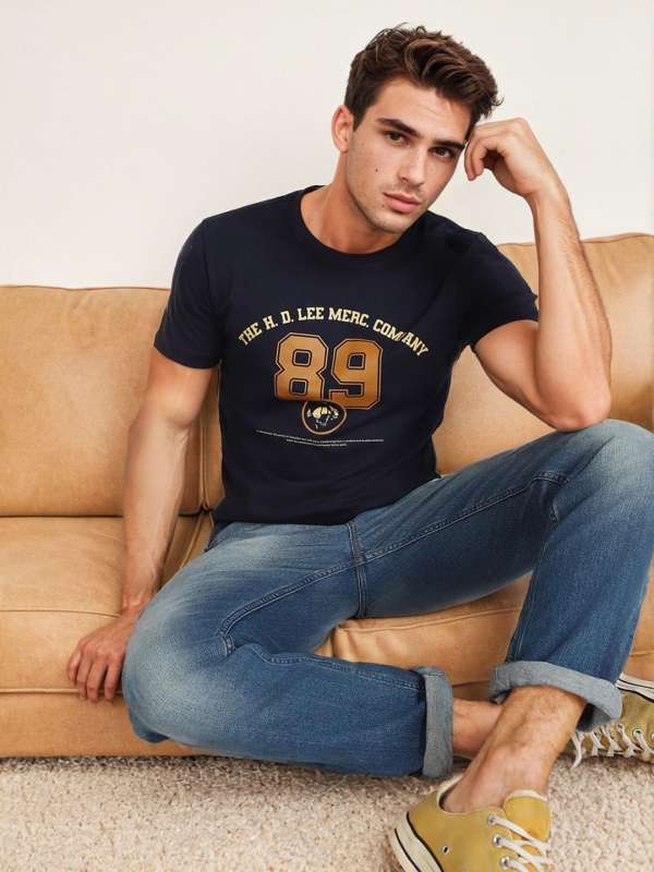 Lee t shirts india cheap