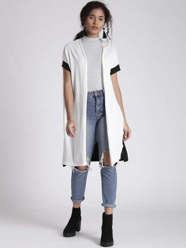 Splash shrugs top
