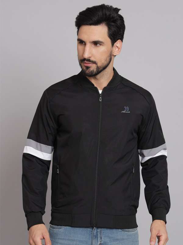 Jacket top without collar