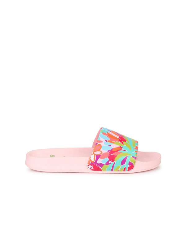Hot pink hotsell house slippers