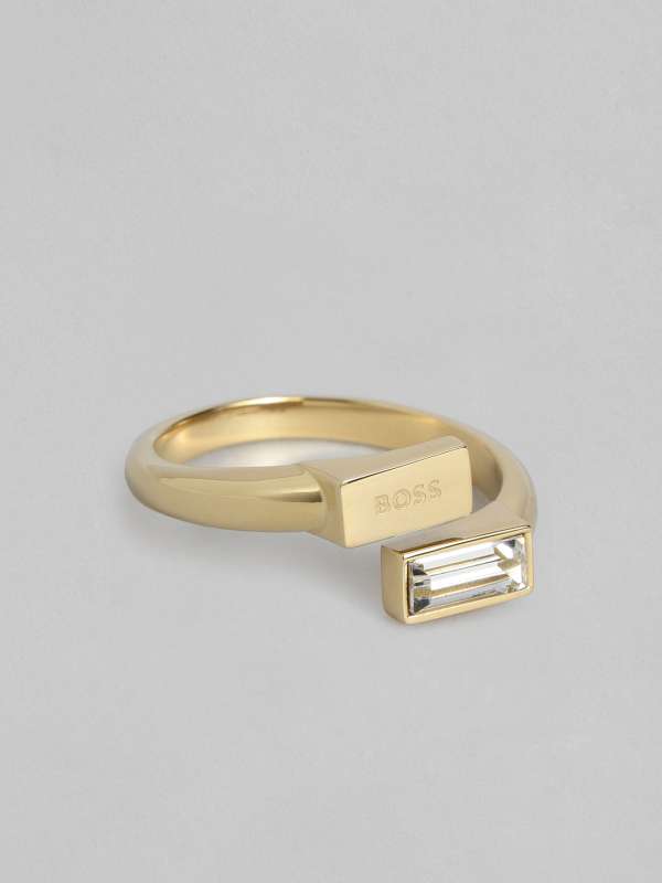 Mens hugo hot sale boss ring