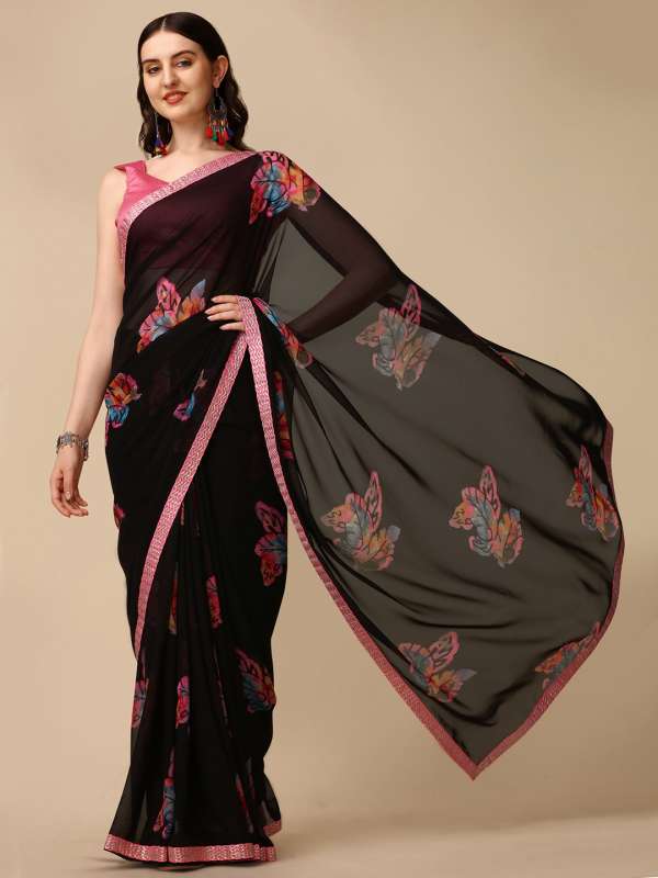 Gota patti sales saree myntra