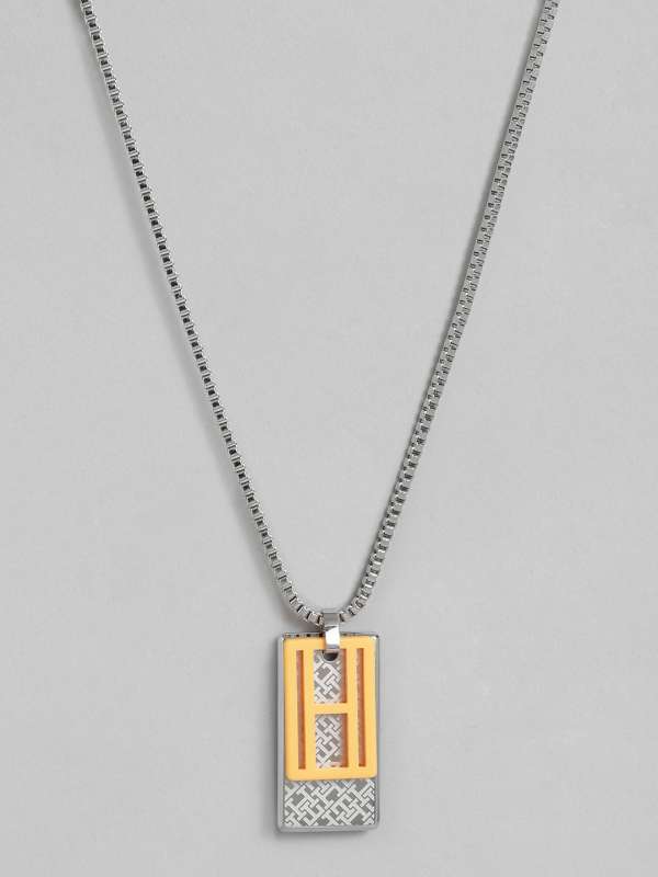 Tommy hilfiger necklace men on sale
