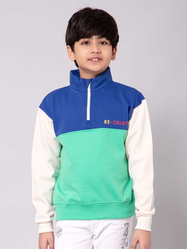 Boys zipper sweater online