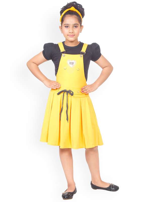 Dhiyara Enterprises Imported Fabric Kids Fancy Skirt Dungaree Set at Rs  695/set in Mumbai