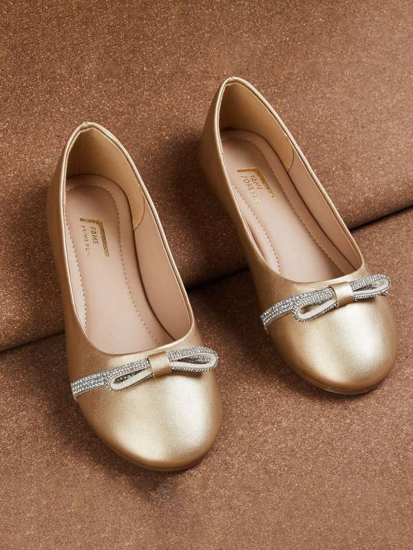 Gold shop ballerina slippers