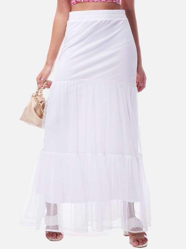 Mesh skirt online top india