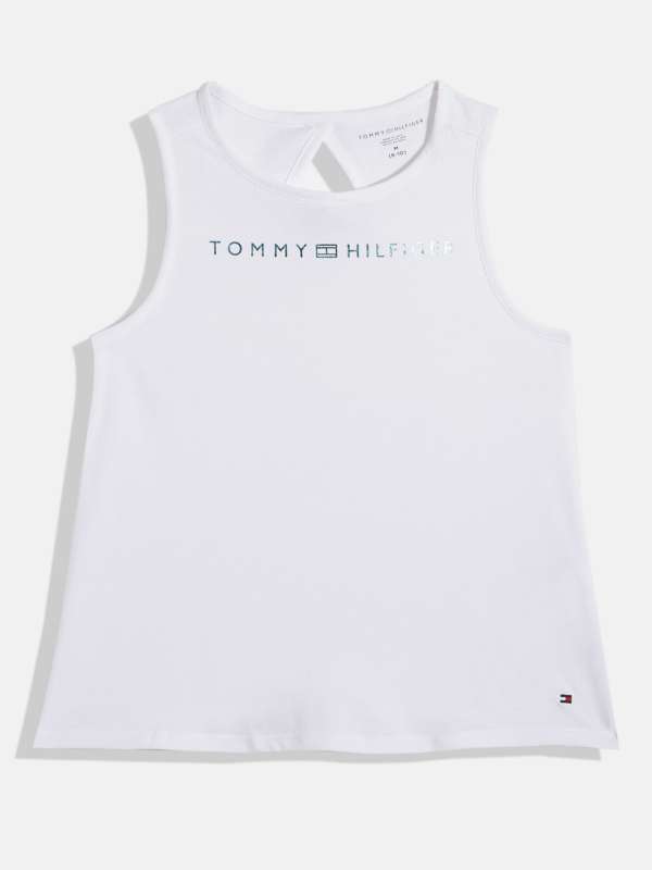 Tommy hilfiger sleeveless t shirt sale