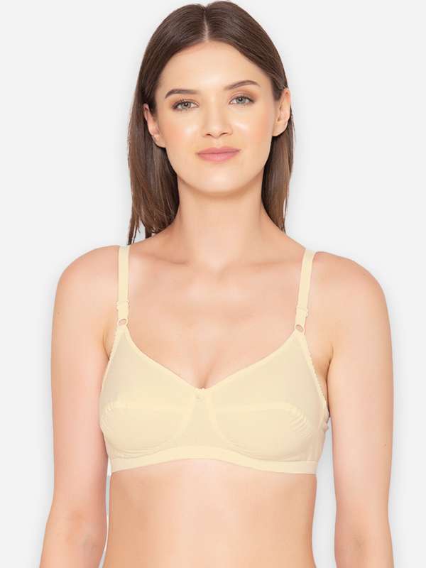 Groversons Paris Beauty by Fancy Non padded non wired full coverage plus size  bra with fancy lace (White) Women Full Coverage Non Padded Bra - Buy  Groversons Paris Beauty by Fancy Non